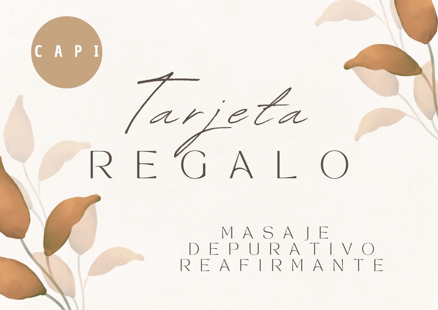masaje depurativo reafirmante